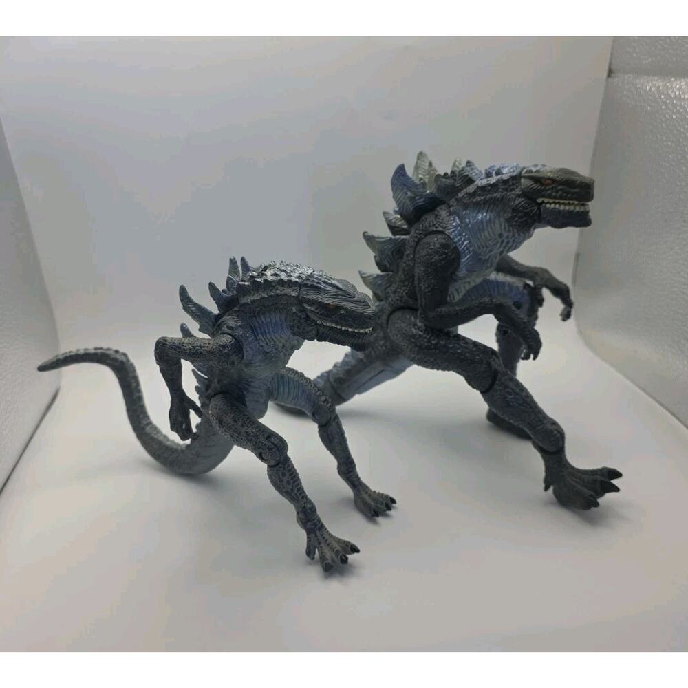 Lot Of 2 Godzilla 1998 Toho Trendmasters (Read)